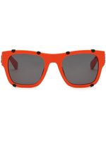 Philipp Plein lunettes de soleil Icon Hexagon à monture carrée - Orange - thumbnail