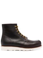 Scarosso bottines Jake en cuir - Marron