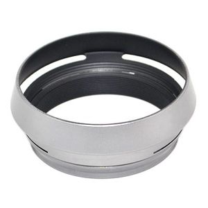 JJC LH-JX100 Fuji Adapterring met Zonnekap Zilver