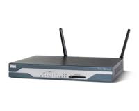 Cisco 1801 - WLAN-router (3DES, DES, WPA-AES, Fast Ethernet, multi, Annex A, B, M, L, IEEE 802.11a, IEEE 802.11 IEEE 802.11 802.11 IEEE 802.11 Q, BGP)