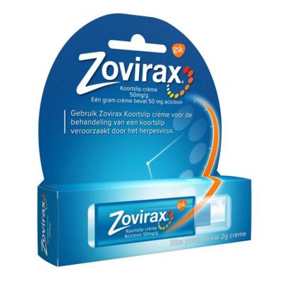 Zovirax Creme Koortslip Pomp