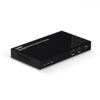 LINDY 38389 150m Cat.6 HDMI 4K60, IR, RS232 & Audio HDBaseT KVM Extender, Receiver