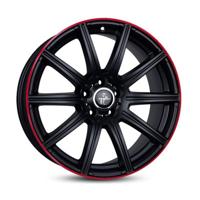 KESKIN KT16 Mat BLACK LIP RED