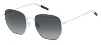 Tommy Hilfiger zonnebril 0034/F/S cat.3 piloot staal wit/grijs
