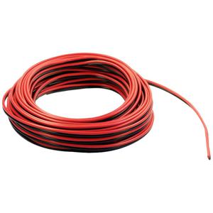 econ connect ZKL014RTSW50 Draad 2 x 0.14 mm² Rood, Zwart 50 m