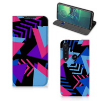 Motorola G8 Plus Stand Case Funky Triangle