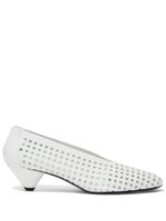 Proenza Schouler escarpins Cone 40 mm en cuir - Blanc - thumbnail