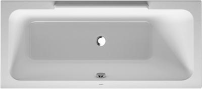 Duravit DuraStyle ligbad 160x70 cm met rugsteun rechts, wit