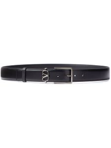 Valentino Garavani ceinture réversible VLogo Signature 35 mm - Noir