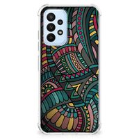 Samsung Galaxy A23 Doorzichtige Silicone Hoesje Aztec