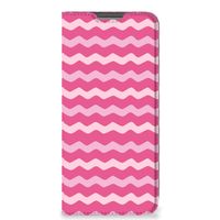 OPPO A96 | A76 Hoesje met Magneet Waves Pink