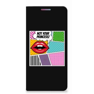 Motorola Moto G60s Hippe Standcase Popart Princess