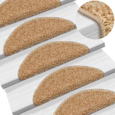 vidaXL 15 st Trapmatten 56x20 cm crème vidaXL 15 st Trapmatten 56x20 cm crème