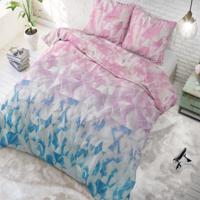 Sleeptime Elegance Diamonds - Pink 1-persoons (140 x 220 cm + 1 kussensloop) Dekbedovertrek