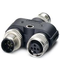 Phoenix Contact 1438079 Sensor/actuator verdeler en adapter M12 Aantal polen: 5 Adapter, Y-vorm 5 stuk(s) - thumbnail