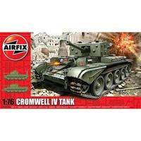 Airfix-modelset - A02338 Cromwell Mk.IV Cruiser Tankmodelbouwset - Plastic tankmodellen voor volwassenen en kinderen vanaf 8 jaar, set inclusief sprues en stickers - Schaalmodel 1:76