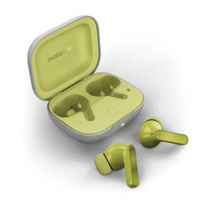 Motorola PG38C05790 hoofdtelefoon/headset Draadloos In-ear Gesprekken/Muziek/Sport/Elke dag Bluetooth Groen