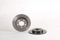 Remschijf COATED DISC LINE BREMBO, Remschijftype: Massief, u.a. für VW, Audi, Skoda