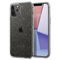 Spigen Liquid Crystal Glitter iPhone 12/12 Pro Hoesje - Doorzichtig - thumbnail