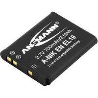 Ansmann A-Nik ENEL 19 Camera-accu Vervangt originele accu EN-EL19 3.7 V 700 mAh - thumbnail