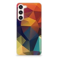 Samsung Galaxy S23 Plus TPU Hoesje Polygon Color