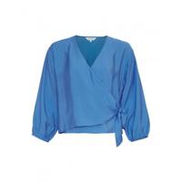 MSCH - Blauw | Dames | Top | Blauw | M | regular | Kamst mode
