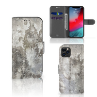 Apple iPhone 11 Pro Bookcase Beton Print - thumbnail