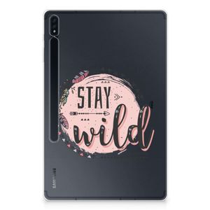 Samsung Galaxy Tab S7 Plus | S8 Plus Tablet Back Cover Boho Stay Wild