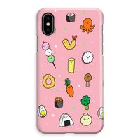 Happy bento friends: iPhone XS Max Volledig Geprint Hoesje - thumbnail