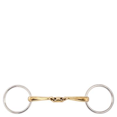 BR dubbel gebroken watertrens Soft Contact gebogen mondstuk 14 mm BR dubbel gebroken watertrens Soft Contact gebogen mondstuk 14 mm