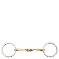 BR dubbel gebroken watertrens Soft Contact gebogen mondstuk 14 mm