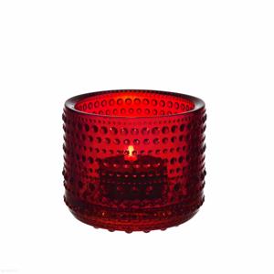 IITTALA - Kastehelmi - Sfeerlicht 6,5cm Cranberry