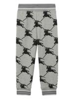 Burberry Kids Trainingsbroek met grafische print - Grijs